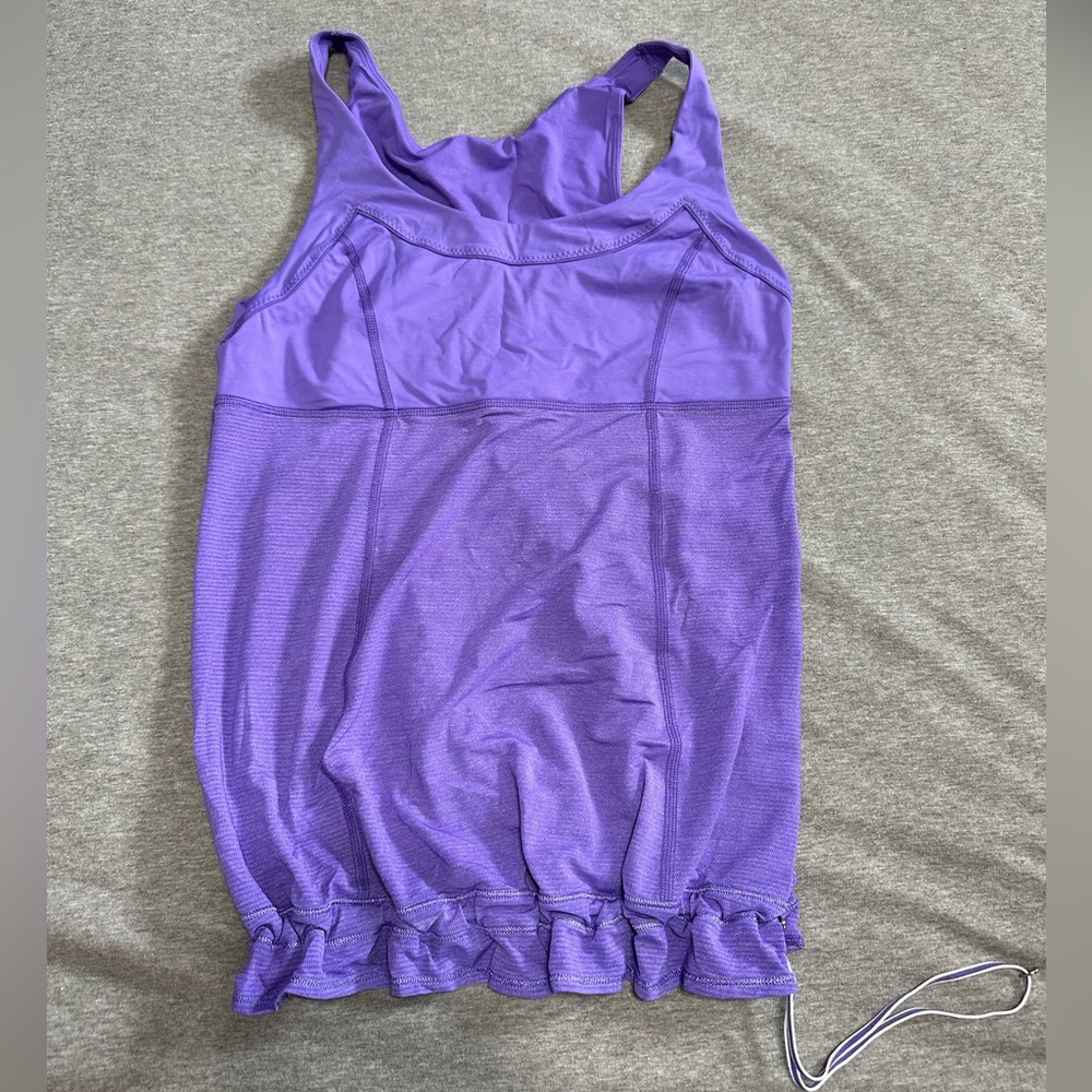 Lululemon Tank Top with drawstring on bottom